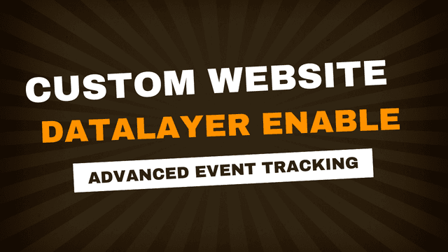 Custom Website & Event Tracking